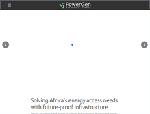 Tablet Screenshot of powergen-renewable-energy.com
